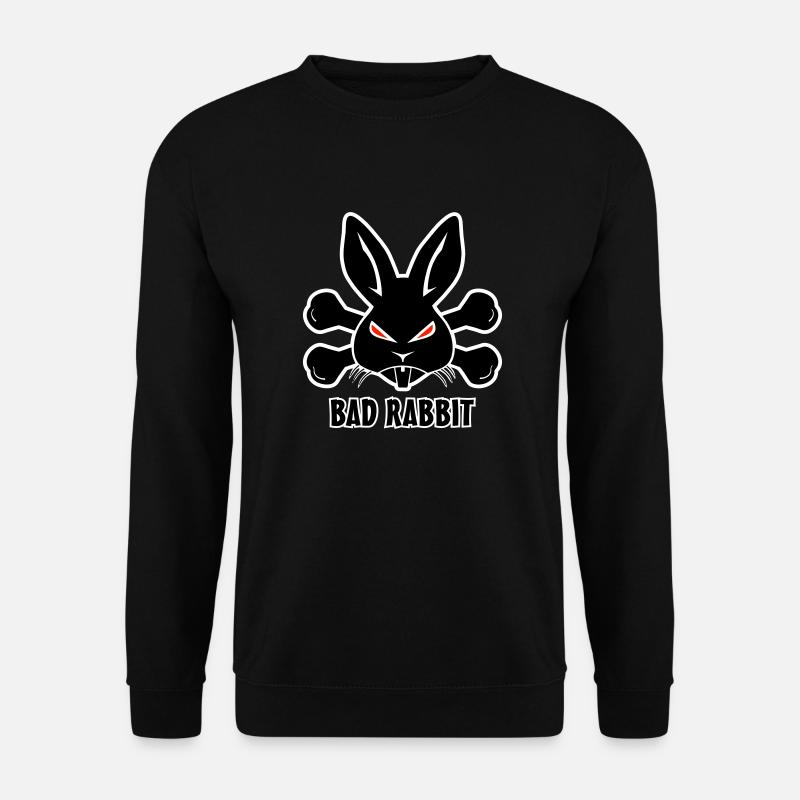 Bad Rabbit Hase - Unisex Pullover - Schwarz