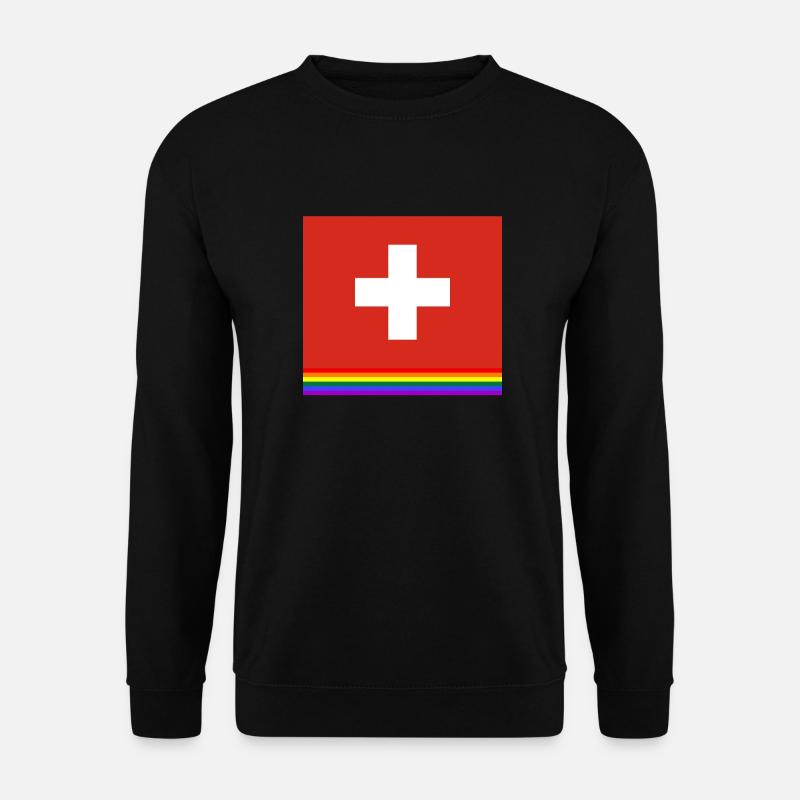 Gay Pride Schweiz - Unisex Pullover - Schwarz