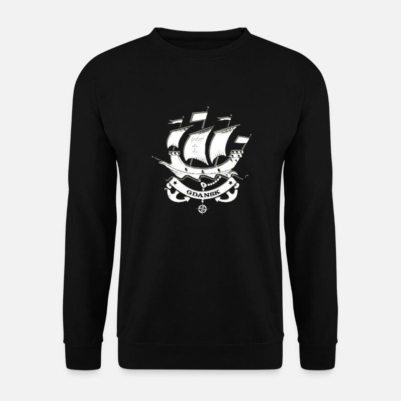 Danzig Polen - Unisex Pullover - Schwarz