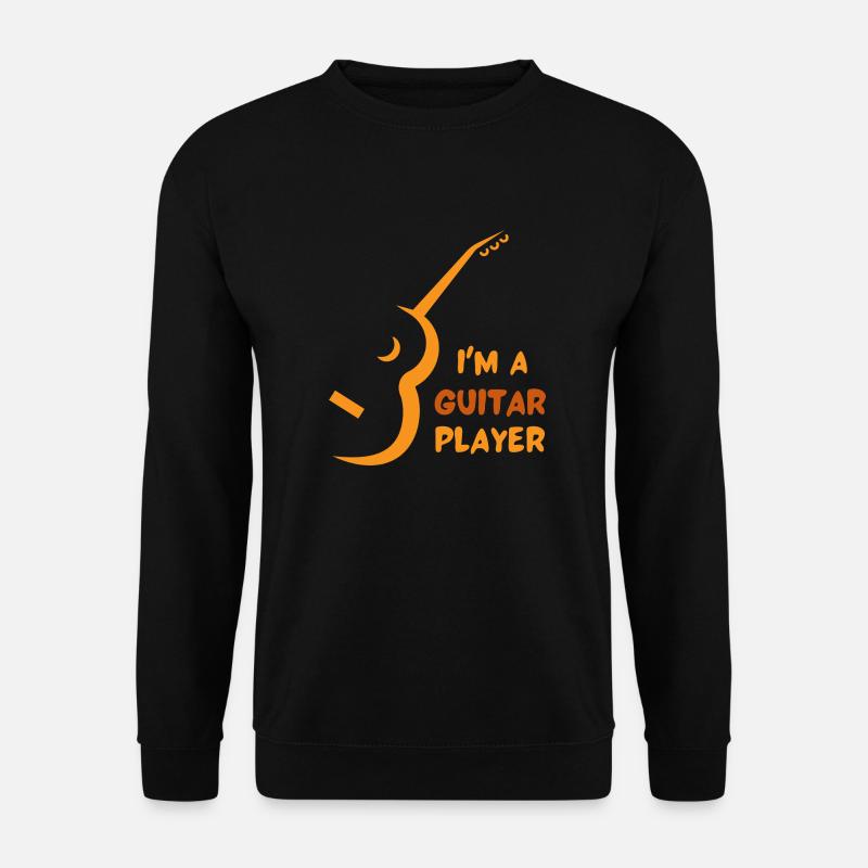 Je suis guitariste - Sweat-shirt Unisexe - noir