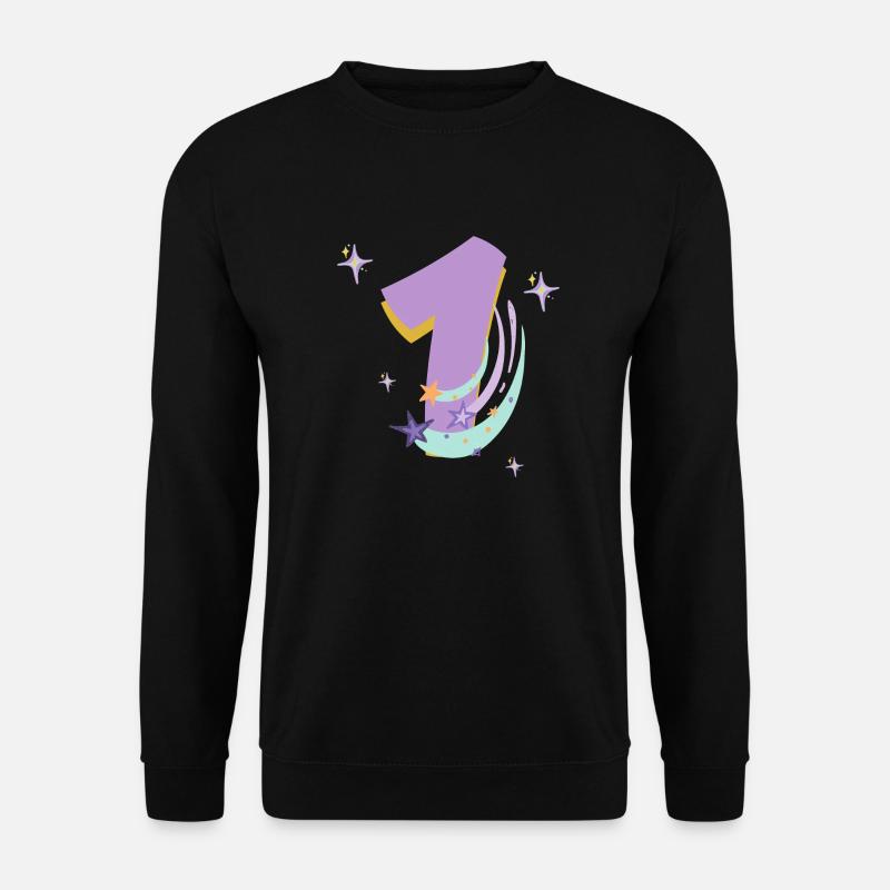 1st anniversary space - Unisex Sweatshirt - black