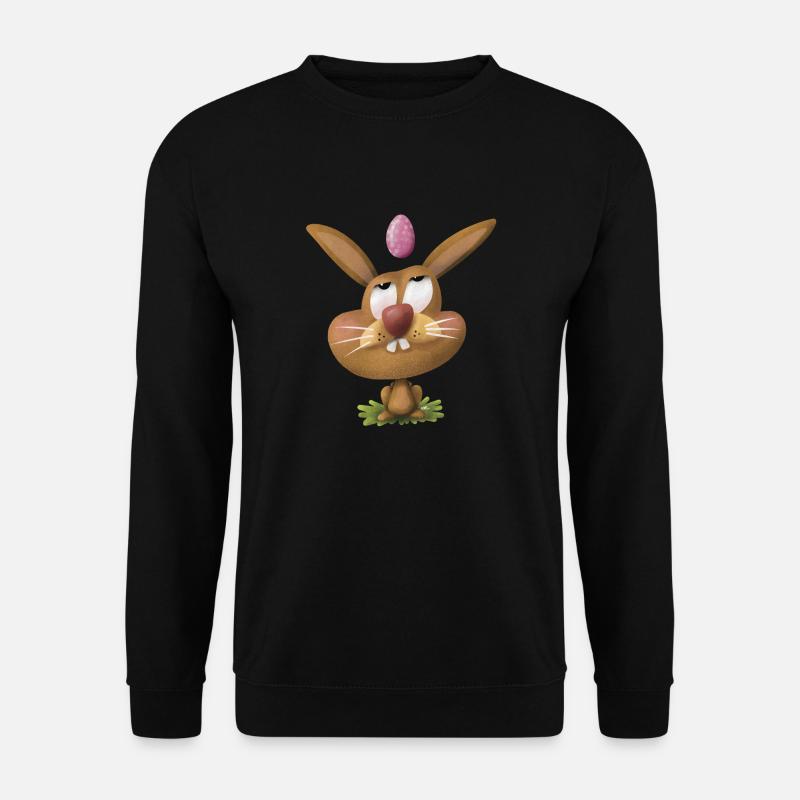 Funny Rabbit Pet - Unisex Sweatshirt - black