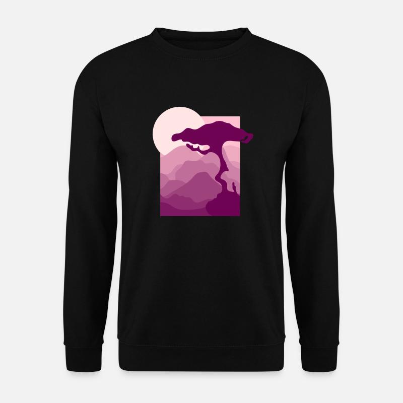 Bonsaiscape - Unisex Pullover - Schwarz