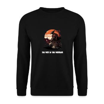 La voie du guerrier - Sweat-shirt Unisexe - noir - Devant - Alina (178cm) & Michal (187cm)