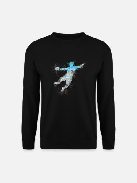 Handball, handballer, Beachhandball,Graffiti - Unisex Pullover - Schwarz