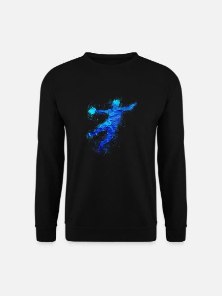 Handball, handballer, Beachhandball,Graffiti - Unisex Pullover - Schwarz