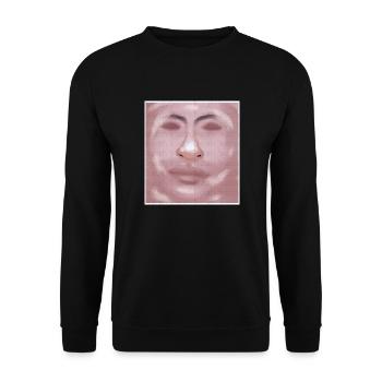 Breath - Unisex Pullover - Schwarz - Vorne - Alina (178cm) & Michal (187cm)