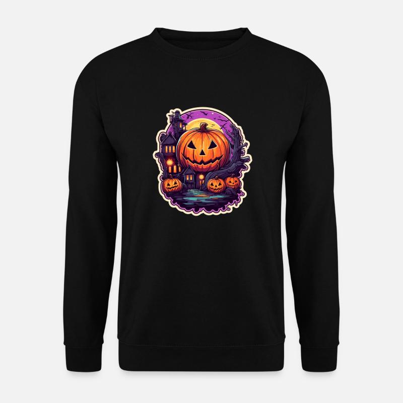 Halloween - Unisex Pullover - Schwarz