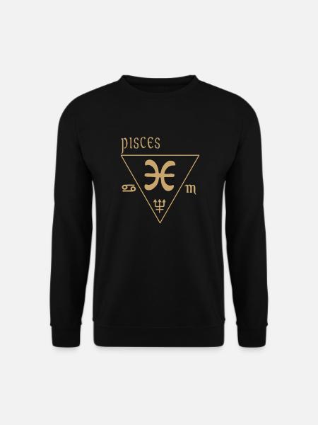 Pisces - Unisex Sweatshirt - black