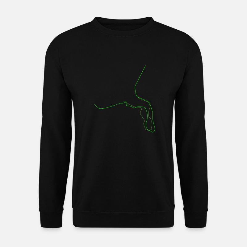 PFERD OBEN UNTEN - Unisex Pullover - Schwarz