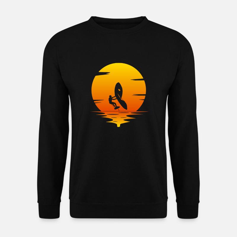 Wingfoil - Unisex Pullover - Schwarz