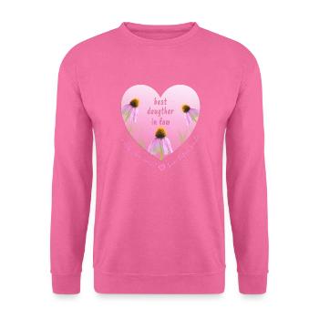 Meilleure fille en droit - Sweat-shirt Unisexe - rose - Devant