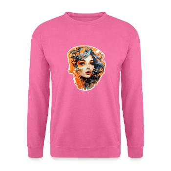 Fussballfan oranije 50er Jahre - Unisex Pullover - Pink - Vorne