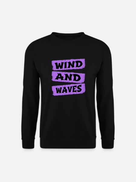 Windsurfing Equipment Fun Freedom - Unisex Sweatshirt - black
