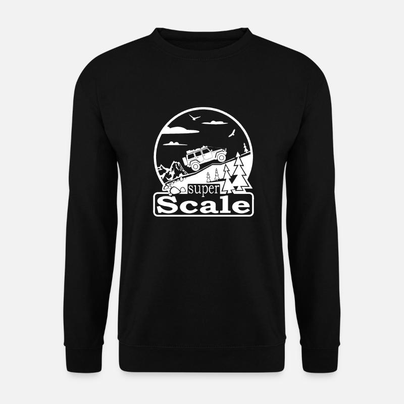 superScale Logo weiß - Unisex Pullover - Schwarz