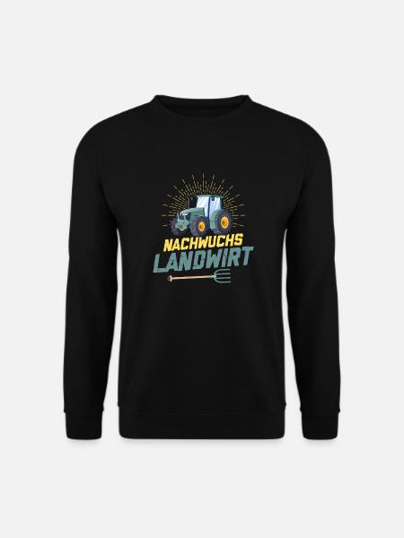 Young Farmer Farmer Farm - Unisex Sweatshirt - black