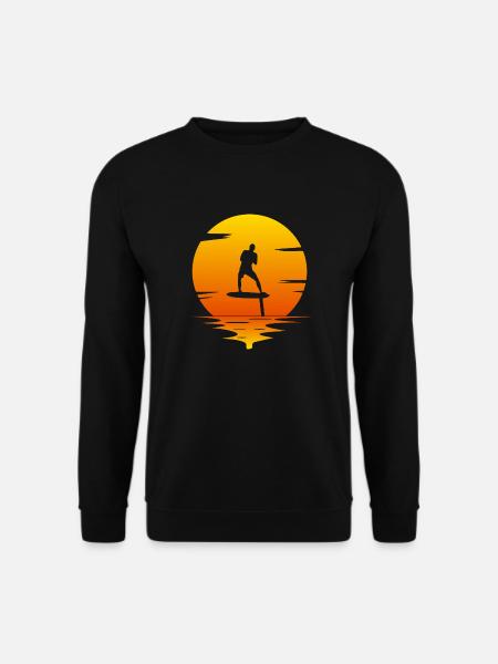 foiling sunset - Unisex Sweatshirt - black