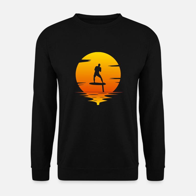 foiling sunset - Unisex Sweatshirt - black