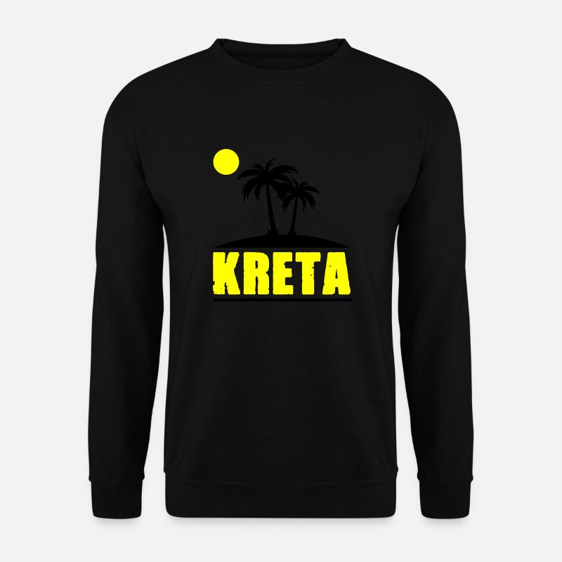 kreta - Unisex Pullover - Schwarz