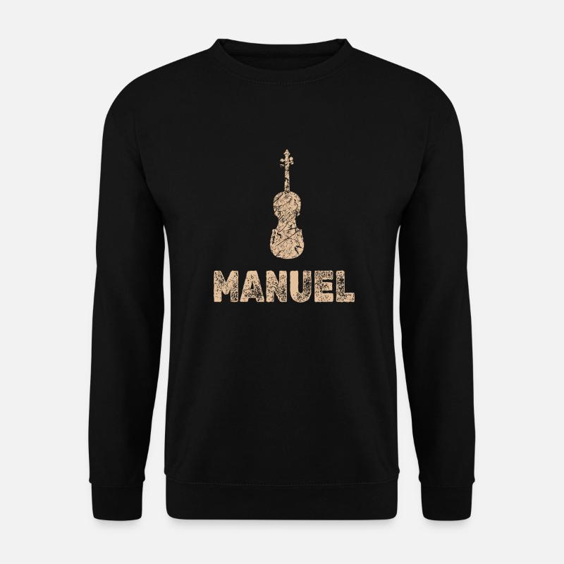 Manuel as viola - Unisex Sweatshirt - black