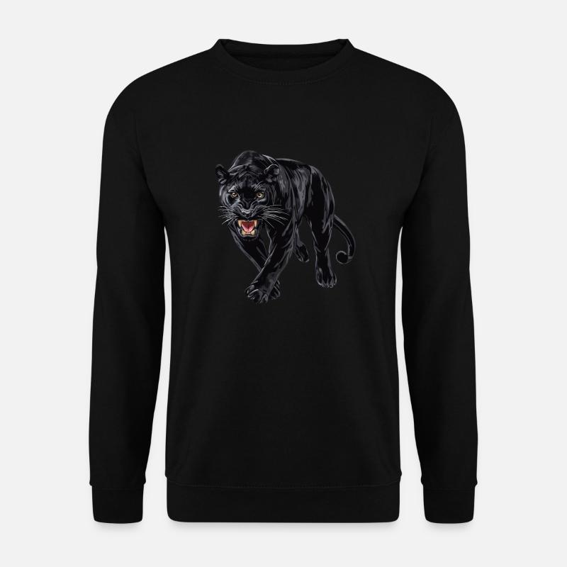 Panther - Unisex Pullover - Schwarz