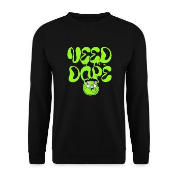 need dop e - Unisex Pullover - Schwarz - Vorne - Alina (178cm) & Michal (187cm)