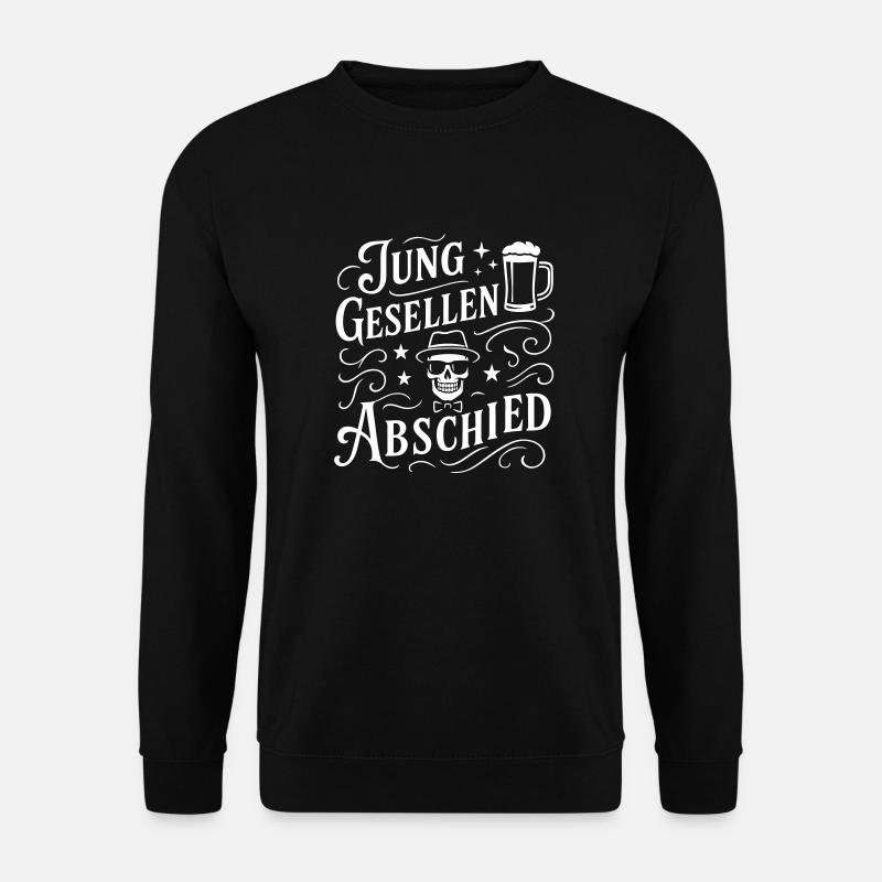 Junggesellenabschied Party Bier - Unisex Pullover - Schwarz