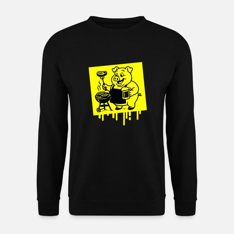 Pork Grilling Beer - Unisex Sweatshirt - black
