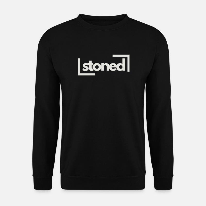 Stoned - Unisex Sweatshirt - black
