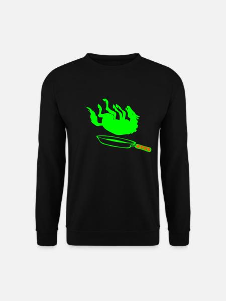 Cheval dans la casserole - Sweat-shirt Unisexe - noir