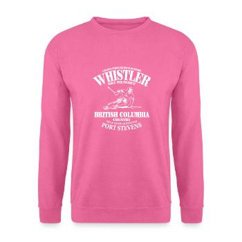 Ski alpin - Canada - Sweat-shirt Unisexe - rose - Devant