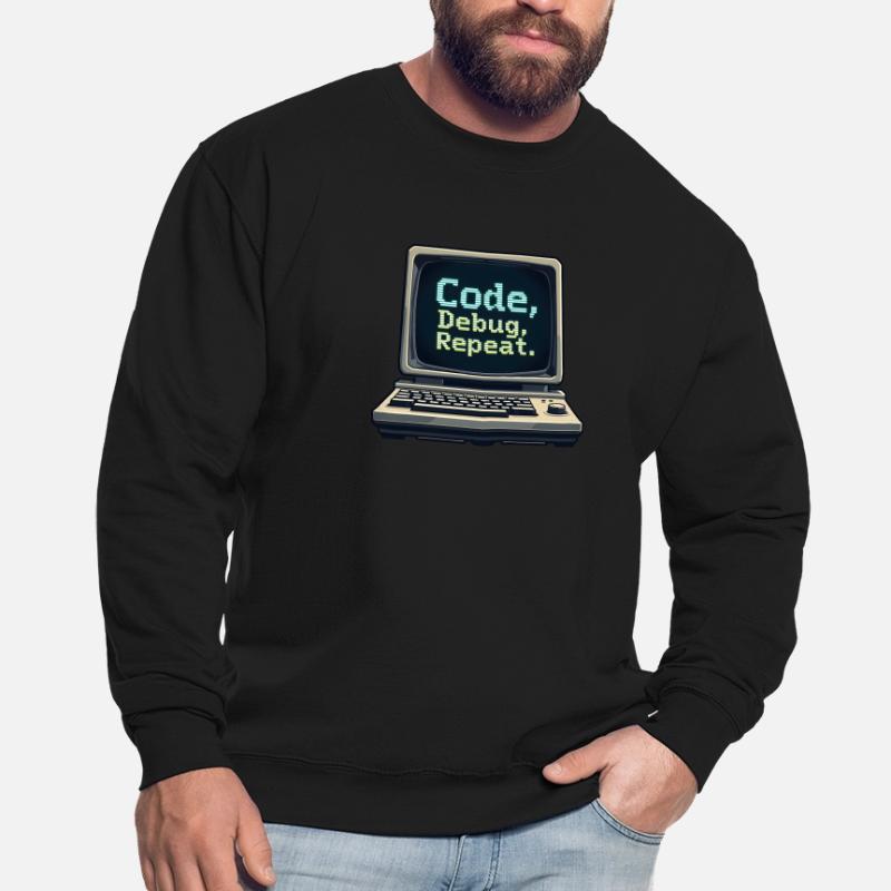 Code Debug Repeat - Software Engineer Unisex Sweatshirt