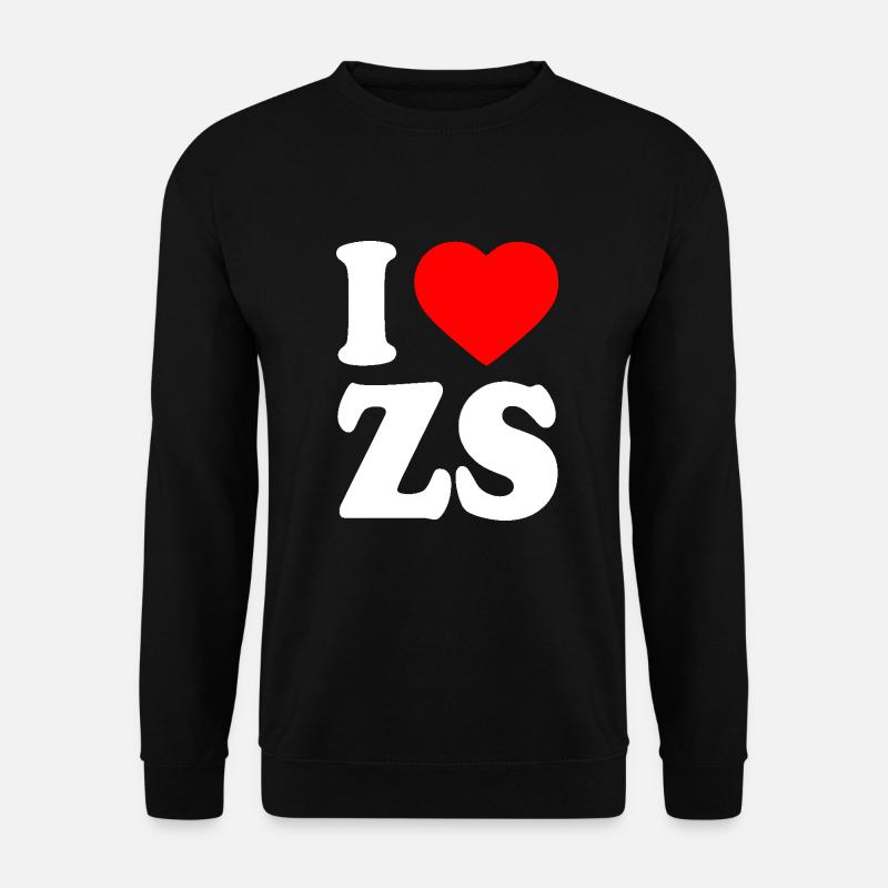 I love zs - Unisex Sweatshirt - black