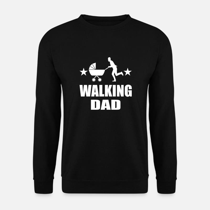 Papa - Unisex Pullover - Schwarz