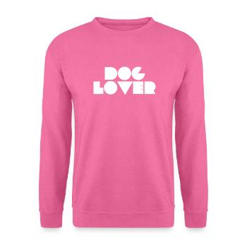 Hundefreund - Unisex Pullover - Pink - Vorne