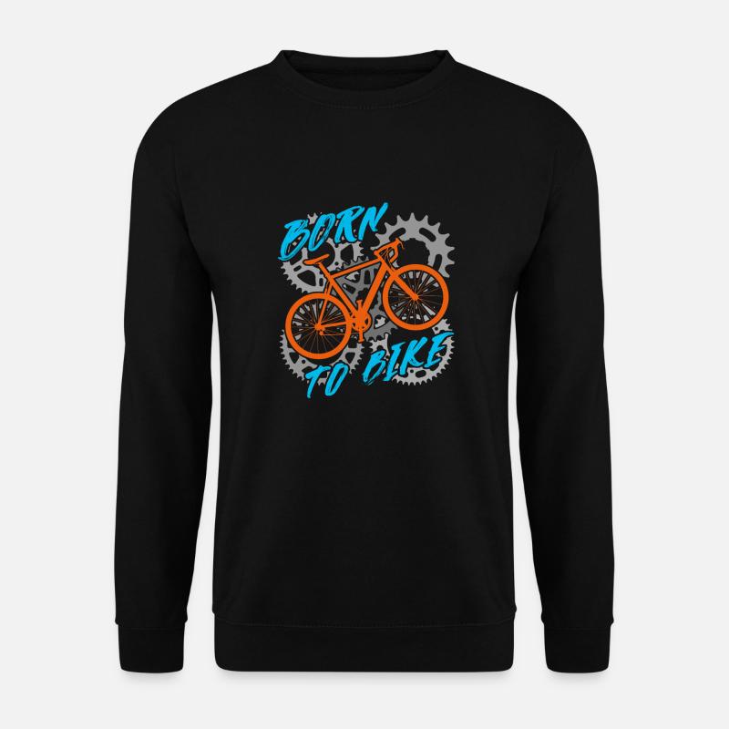 Né pour le cyclisme - Sweat-shirt Unisexe - noir