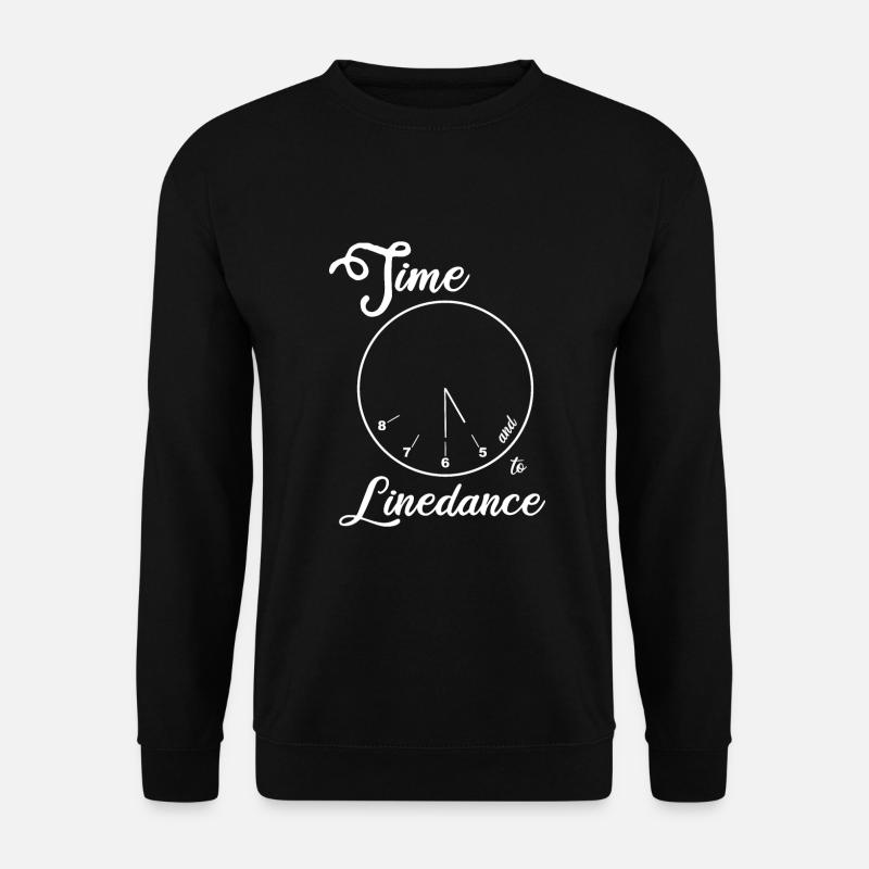 Time to linedance - Unisex Sweatshirt - black