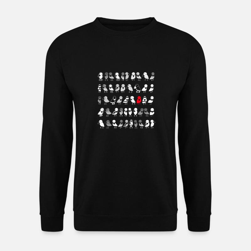 Birds Ravens - Unisex Sweatshirt - black