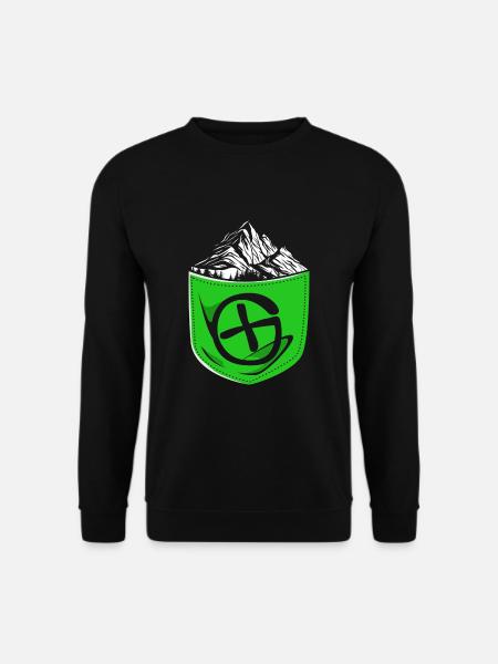 Geocaching Geocache Geocacher - Unisex Sweatshirt - black