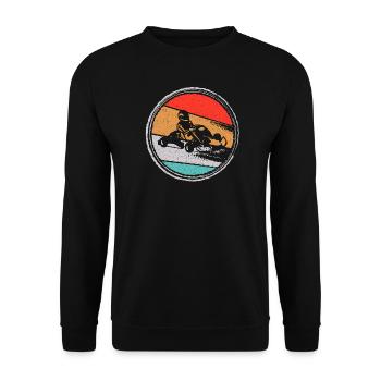 Go Kart Motorsport Pilote de kart Go-Kart - Sweat-shirt Unisexe - noir - Devant - Alina (178cm) & Michal (187cm)