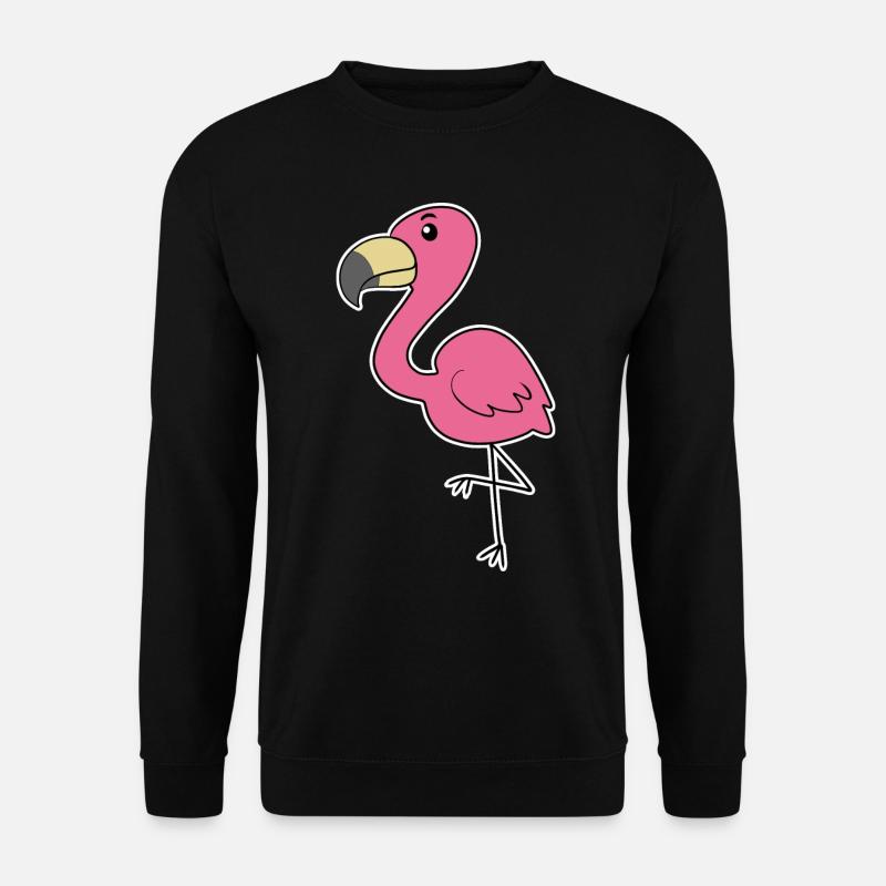 Flamingo - Unisex Sweatshirt - black