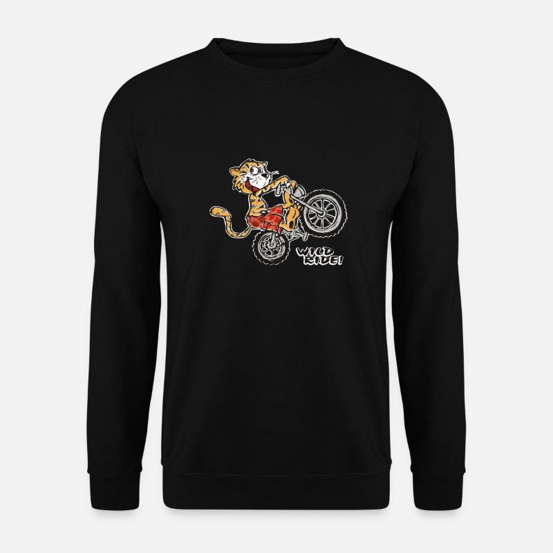 Wild Ride Tiger - Unisex Pullover - Schwarz