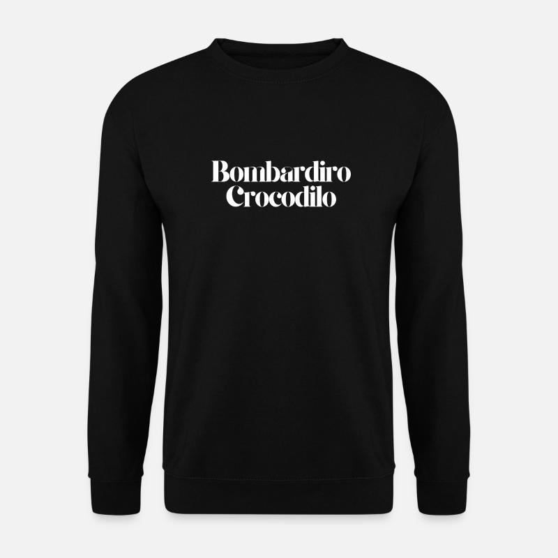Bombardiro Crocodilo - Sweat-shirt Unisexe - noir
