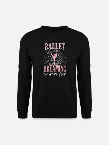 Ballet dream - Unisex Sweatshirt - black