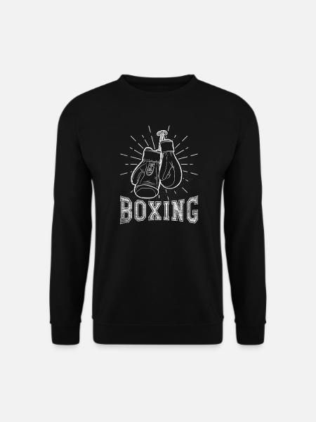 boxer - Unisex Sweatshirt - black