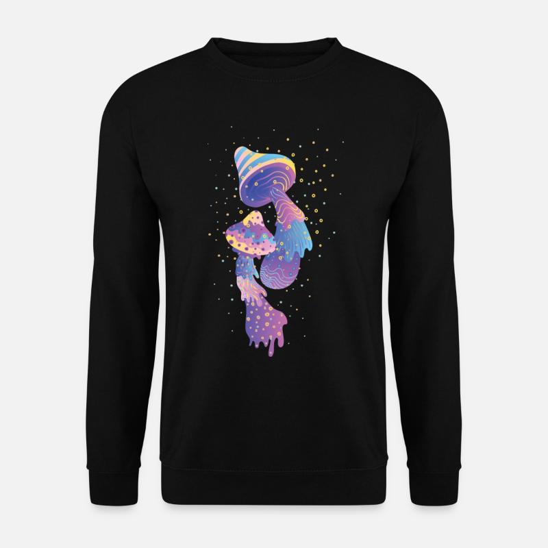 psychedelic - Unisex Sweatshirt - black