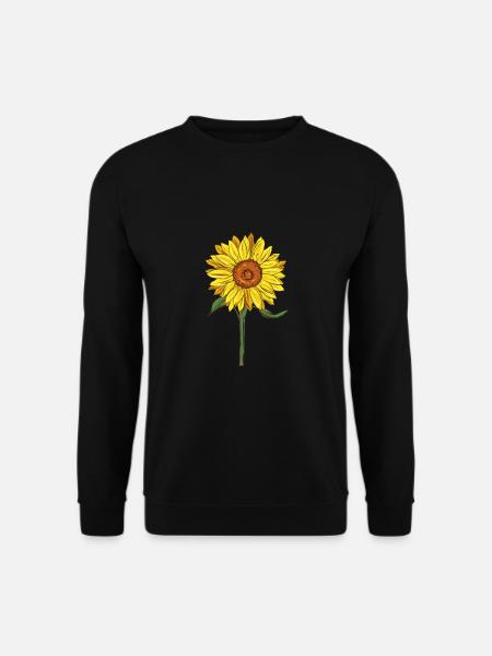 Sonnenblume Sonnenblume Sonnenblume Geschenk - Unisex Pullover - Schwarz