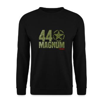 44. Magnum - Unisex Sweatshirt - black - Front - Alina (178cm) & Michal (187cm)