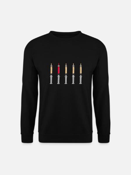 krankenschwester intensivpflege medizin nurse - Unisex Pullover - Schwarz