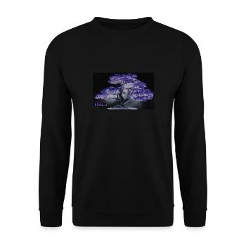 Bonsai - Unisex Pullover - Schwarz - Vorne - Alina (178cm) & Michal (187cm)